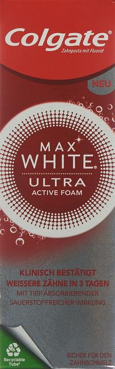 Produktbild Colgate Max White Ultra Active Foam Whitening (50 ml)