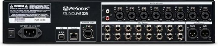 Image du produit PreSonus Table de mixage StudioLive 32R - 32 canaux, numérique (Studio et mixeur live)