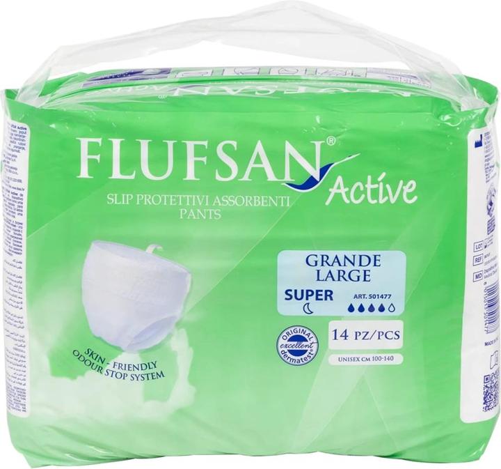 Actual product image VidaXL Flufsan incontinence trousers for adults 14 pcs. Size (14 x, L)