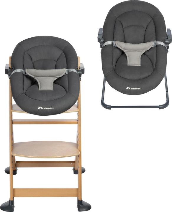 Image du produit Bebeconfort Rehausseur de chaise haute Timba Baby Tinted Graphite