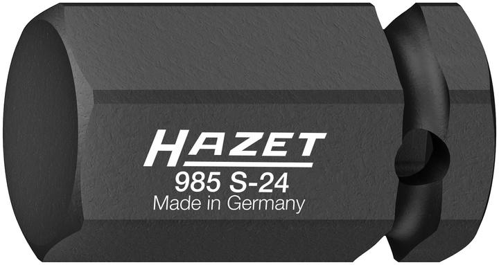 HAZET Schlag-, Maschinenschrauber Schraubendreher-Steckschlüsseleinsatz 985S-24 ∙ Vierkant12,5 mm (… (24 mm)