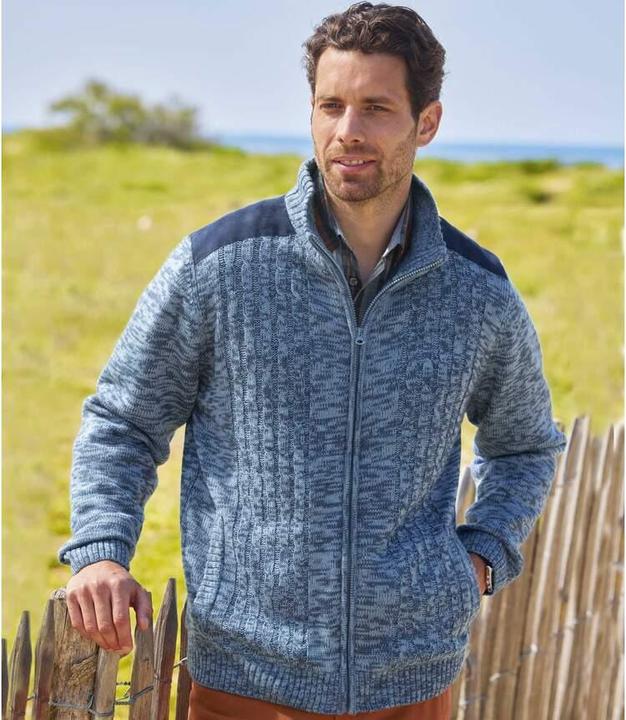 Image du produit Atlas For Men Veste en tricot doublée de molleton pour hommes (XXL)