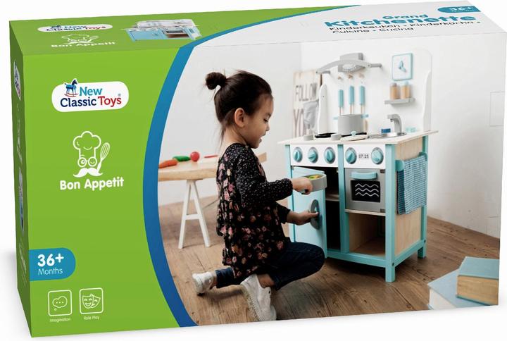 Produktbild New Classic Toys Küche - Bon Appetit - DeLuxe - Blau