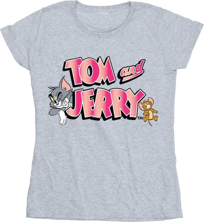 Tom & Jerry Gradient Logo TShirt (XL)