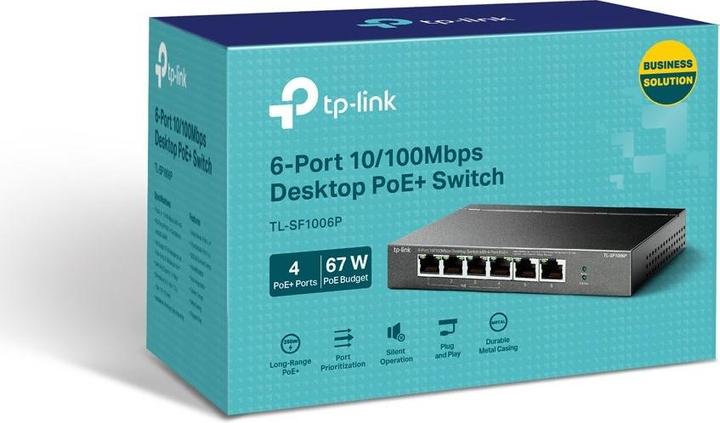 Produktbild TP-Link TL-SF1006P (6 Ports)