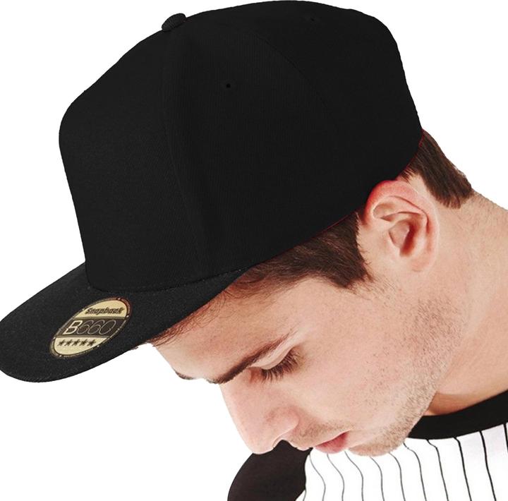 Image du produit Beechfield casquette de baseball à visière plate (pack de 2) (Taille unique)
