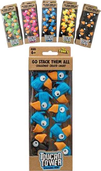 Actual product image Fun trading Toucan Tower® Stacking Fun