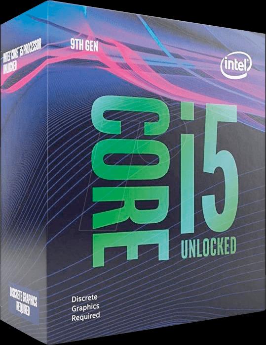 Actual product image Intel Core i5-9600KF (LGA 1151, 3.70 GHz, 6 -Core)