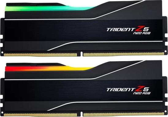 G.Skill DIMM 64 GB DDR5-6000 (2x 32 GB) Dual-Kit (weiss, F5-6000J2636H32GX2-TZ5NRW, Trident Z5 Neo RG (2 x 32GB, 6000 MHz, DDR5-RAM, DIMM)