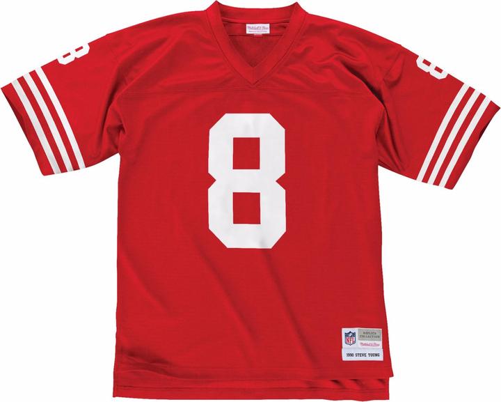 Produktbild Mitchell & Ness NFL Legacy Jersey San Francisco 49Ers 1990 Steve Young (S)