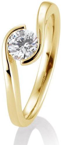 Produktbild Breuning Ring Schwung 0,40-0,60 ct. (58, 585/14 K Gold)