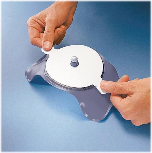 Produktbild Avery CD-Etiketten L6043-100 Ø 117 mm, Klebehaftung: Permanent