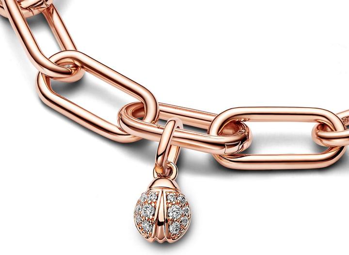Image du produit Pandora ME Coccinelle porte-bonheur Mini Charm (Métal, plaqué or rose)