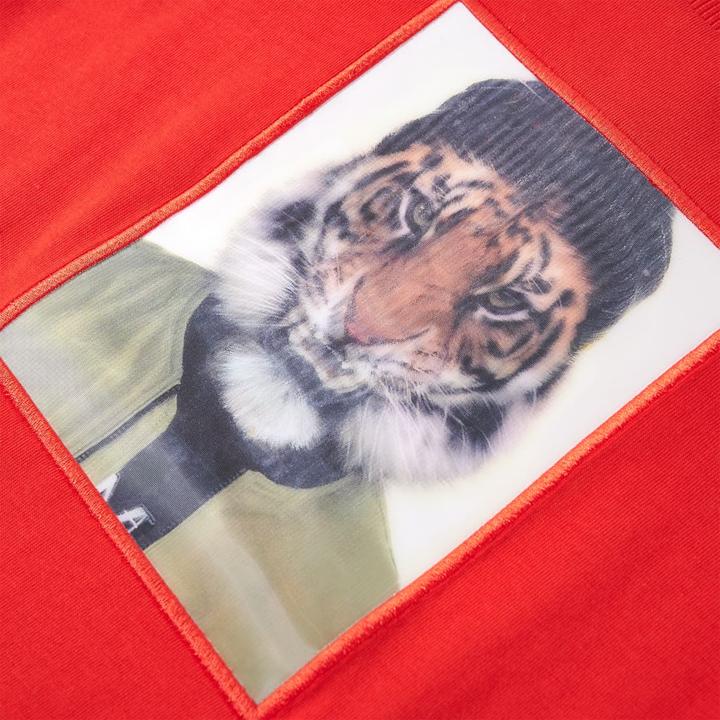 Image du produit VidaXL T-shirt manches longues enfant rouge 92,Composition : 100 % coton,Couleur (92)