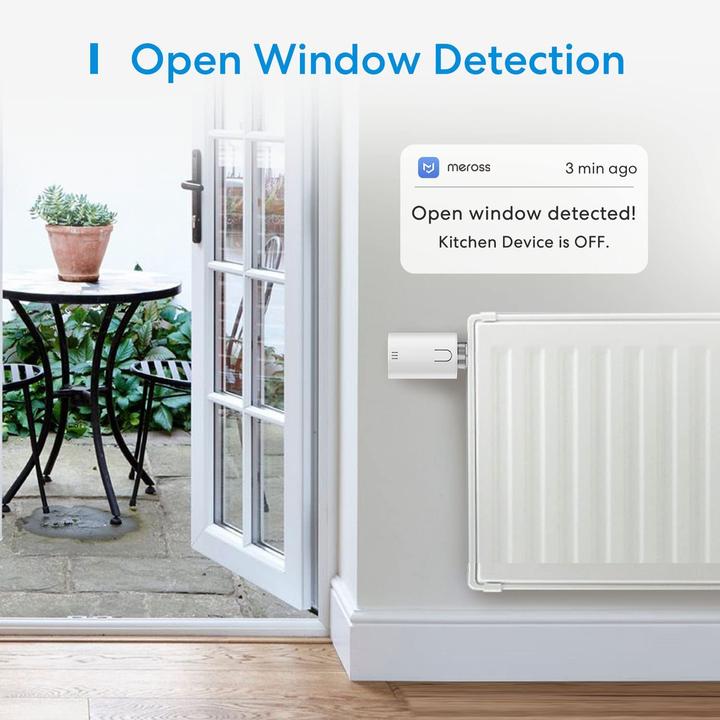Actual product image Meross Heizkörperthermostat