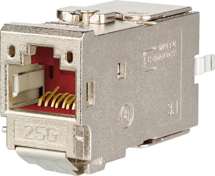 Metz Connect 130B11-25-E MC 25G-net Jack 25G module (Network coupling)