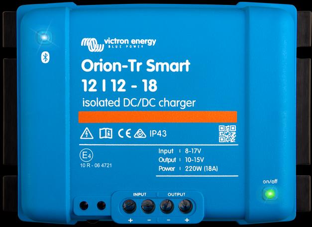 Actual product image Swaytronic Charging booster Victron Smart Orion-Tr 12/12/18 isol.