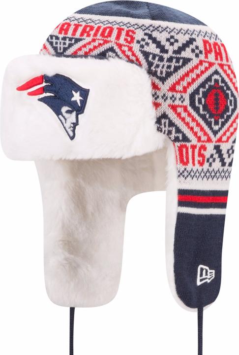 Immagine prodotto New Era Squadra NFL con pelliccia sintetica Festive Trapper (Taglia unica)