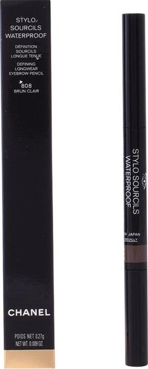 Actual product image Chanel Stylo Sourcils Waterproof No.808 (Brun Clair)