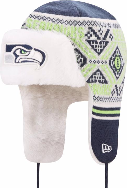 New Era NFL Team Mit Kunstpelz Festive Trapper (One Size)