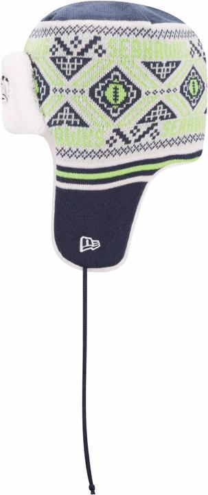 Immagine prodotto New Era Squadra NFL con pelliccia sintetica Festive Trapper (Taglia unica)