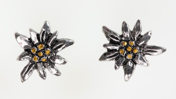 Actual product image Jenni Hemden Boucles d'oreille Edelweiss (Sealed, old-silver)