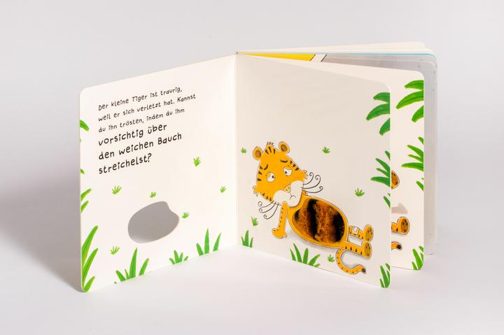Produktbild Tröste den Tiger – Ein Fühl-Mitmachbuch (Deutsch)