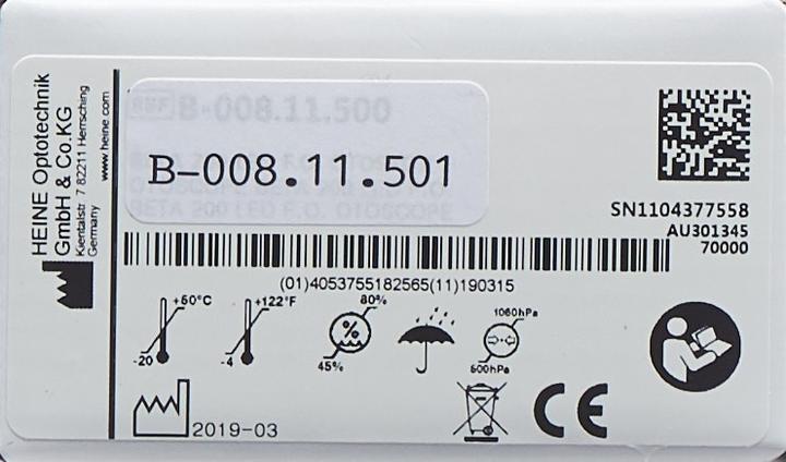Produktbild Heine Beta 200 LED 3.5V Otoskop-Kopf