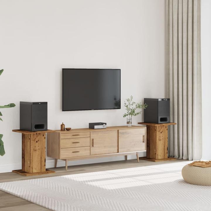 Produktbild VidaXL Lautsprecherständer 2 Stk. -Optik 30 x 30 x 60 cm (1 Paar, Ständer)