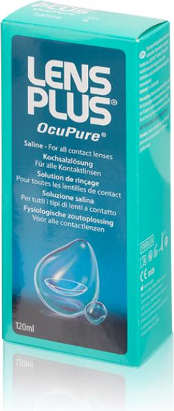 Image du produit Lens Plus OcuPure (Sérum physiologique, 120 ml)