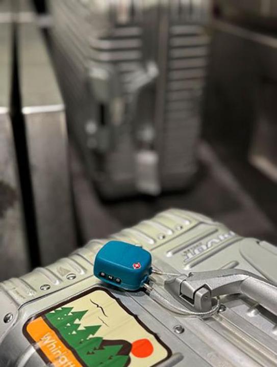 Image du produit Boompods LOCK TSA Bag Tracker Bleu océan (iOS)