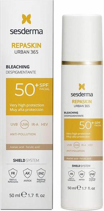 Produktbild Sesderma Repaskin Urban 365 Enthaarungsmittel (Sonnencreme, SPF 50, 50 ml)