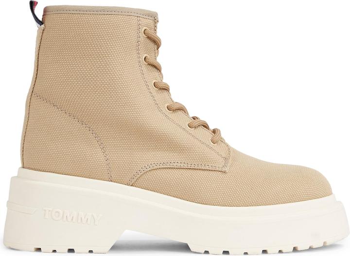Tommy Hilfiger Hohe Damen-Sneaker zum Schnüren, festlich