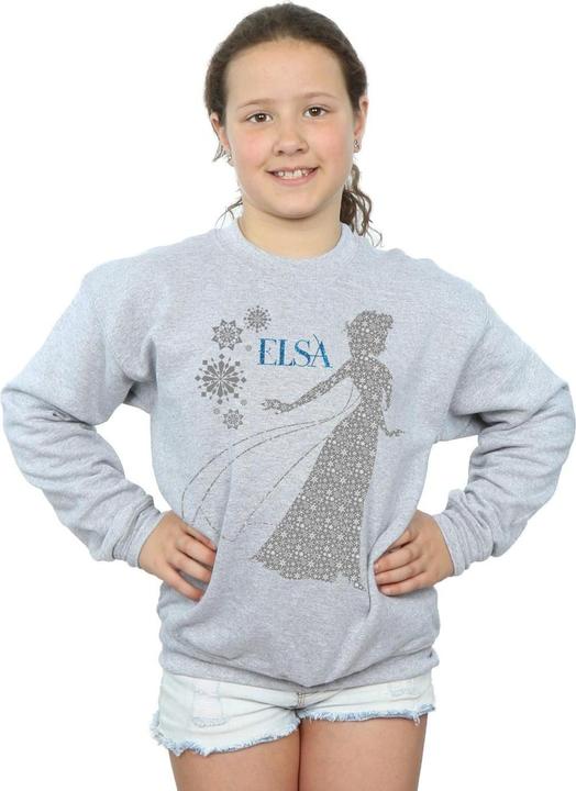Immagine prodotto Disney Frozen Elsa Christmas Silhouette Felpa Ragazze (116)