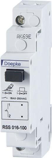 Actual product image Doepke Circuit breaker 2-pole RSS 016200