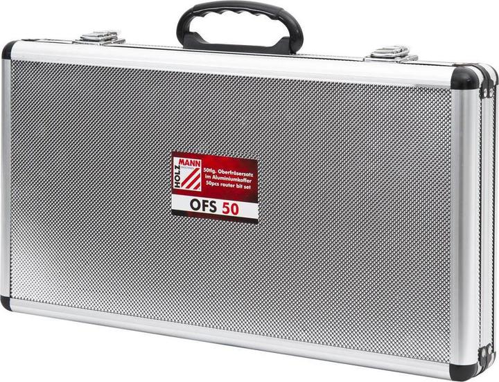 Productafbeelding Holzmann 50st. frezenset in aluminium