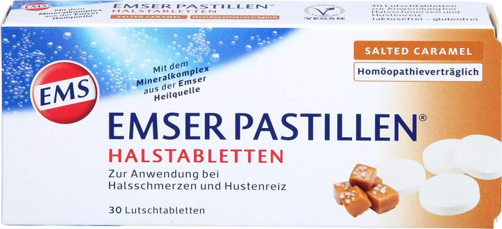 Sidroga Emser Pastilles Salted Car (30 Piece)