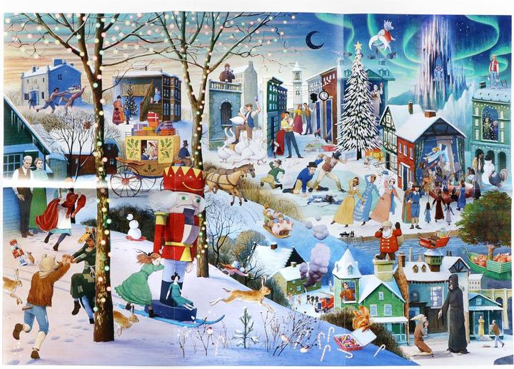 Produktbild Literarische Weihnachten (1000 Teile)