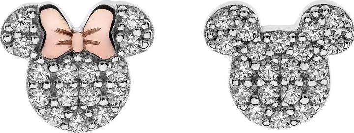 Actual product image Disney Earrings Mickey & Minnie Mouse, 925 Sterling Silver (925 silver)
