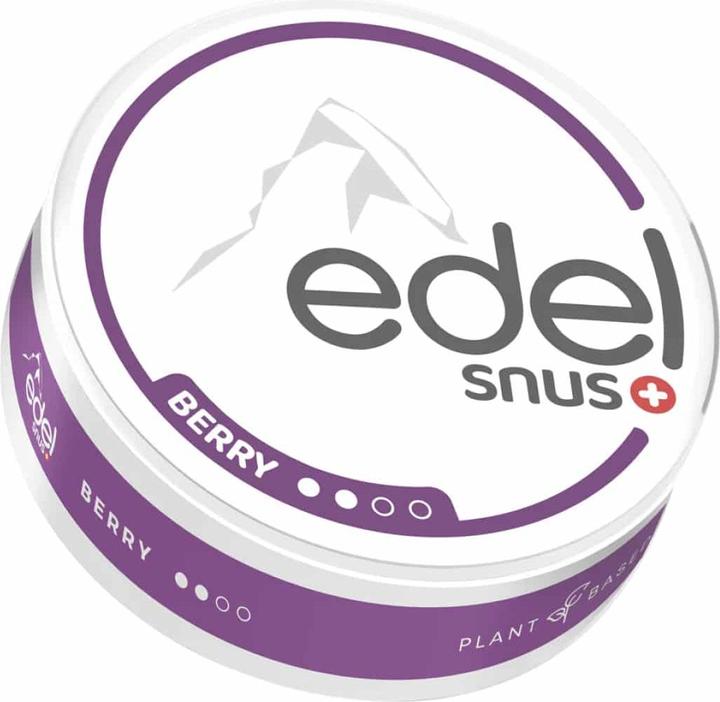 Actual product image Edelweiss Berry (All White Slim) (Nicotine Pouches, 20 mg)