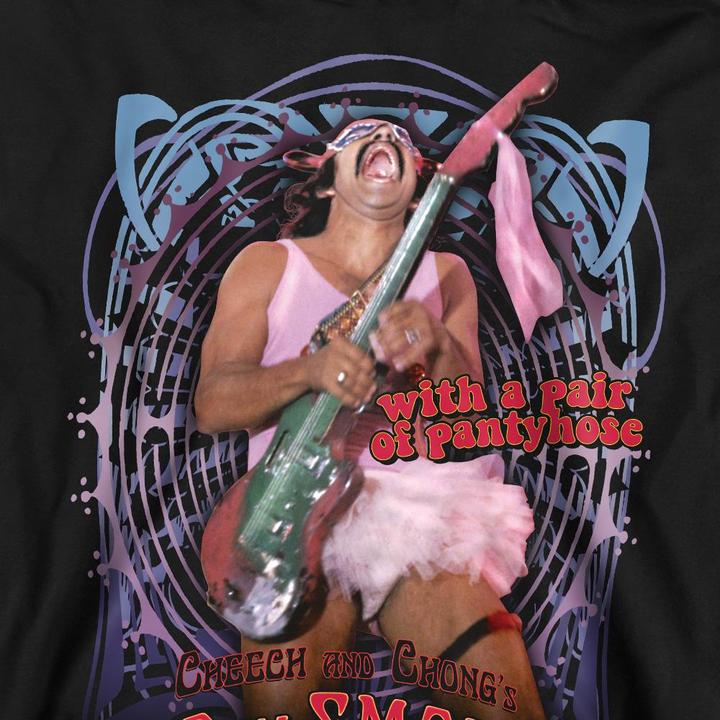 Actual product image Cheech & Chong Unisex Adult Up In Smoke Pantyhose Sweatshirt (XL)