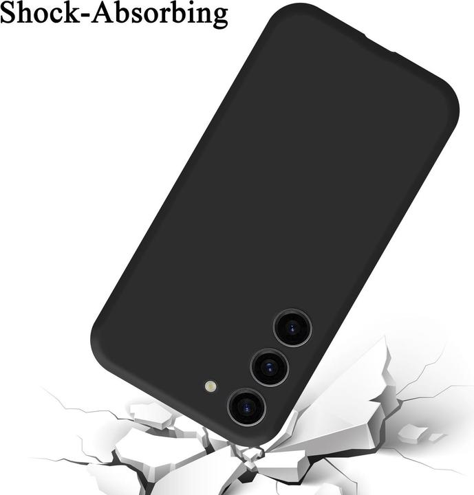 Actual product image Cadorabo Bumper Case for Samsung Galaxy S24 PLUS TPU Liquid Silicone Cover for Samsung Galaxy S24 PLUS (Samsung Galaxy S24+)