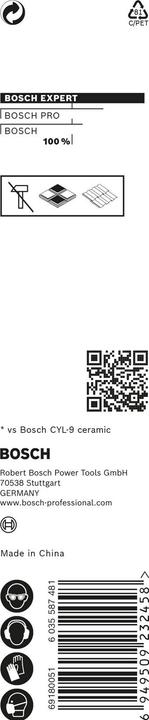 Produktbild Bosch Professional Zubehör EXPERT HEX-9 HardCeramic Bohrer, 10 x 90 mm (10 Millimeter)