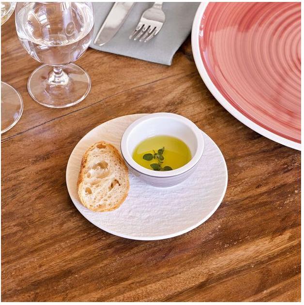 Produktbild Villeroy & Boch Brotteller Manufacture Rock blanc (1 x, 16 cm)