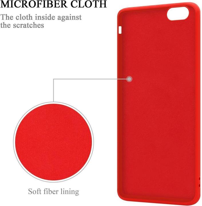 Actual product image Cadorabo TPU Liquid Ring Silicone Case Cover (Apple iPhone 6)