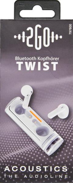 Produktbild 2GO Bluetooth Headset Acoustic Twist True Wireless Stereo (3 h, Kabellos)