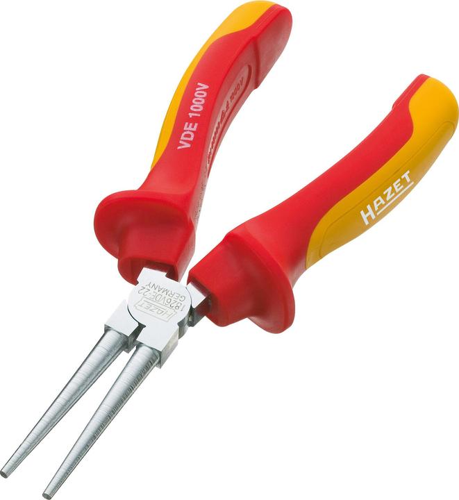 Immagine prodotto HAZET Pinza a becco tondo ∙ con isolamento di protezione 1826VDE-22 (160 mm)