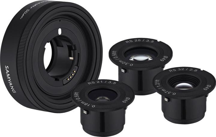 Image du produit Samyang RS AF 21mm F3.5 I 28mm F3.5 I 32mm F2.8 Sony E-Mount (Sony E, Plein format)