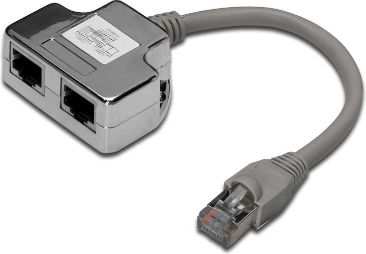 Produktbild Digitus RJ45 T-Adapter (RJ45, RJ45 (2x))