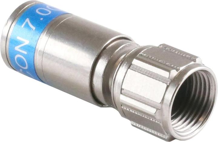 Produktbild Cabelcon F-6-TD 7.0 QM TrueDrop F-Kompressionsstecker (Antennenkabel)